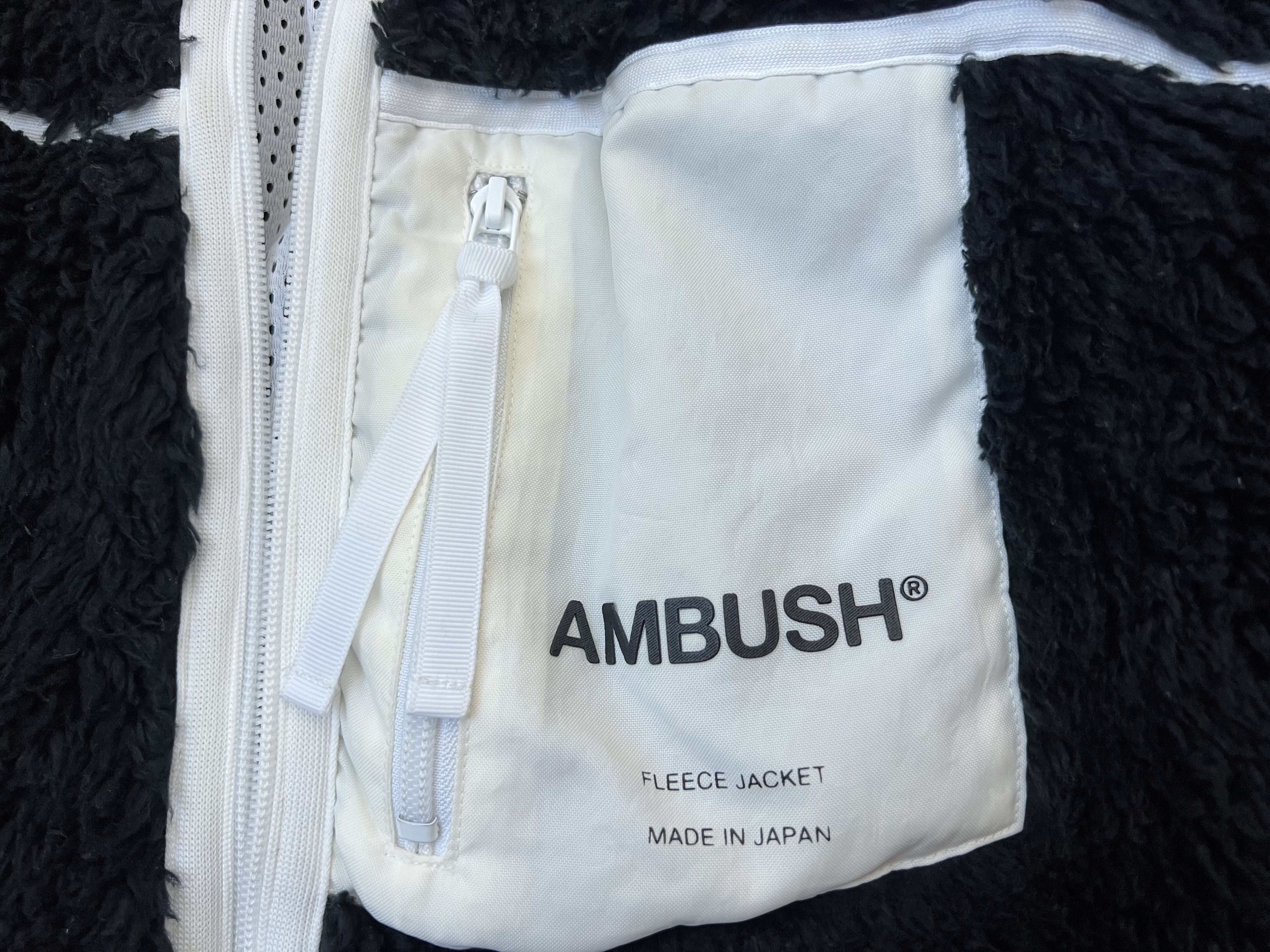 Ambush Design Ambush Fleece Jacket Panel Zip Made in Japan Size 3 Size US L / EU 52-54 / 3 - 3 Thumbnail