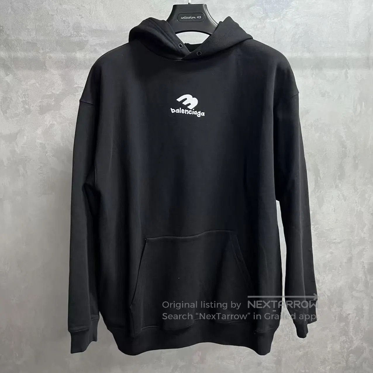Balenciaga Balenciaga Black Logo Print Long. Size US S / EU 44-46 / 1 - 1 Thumbnail