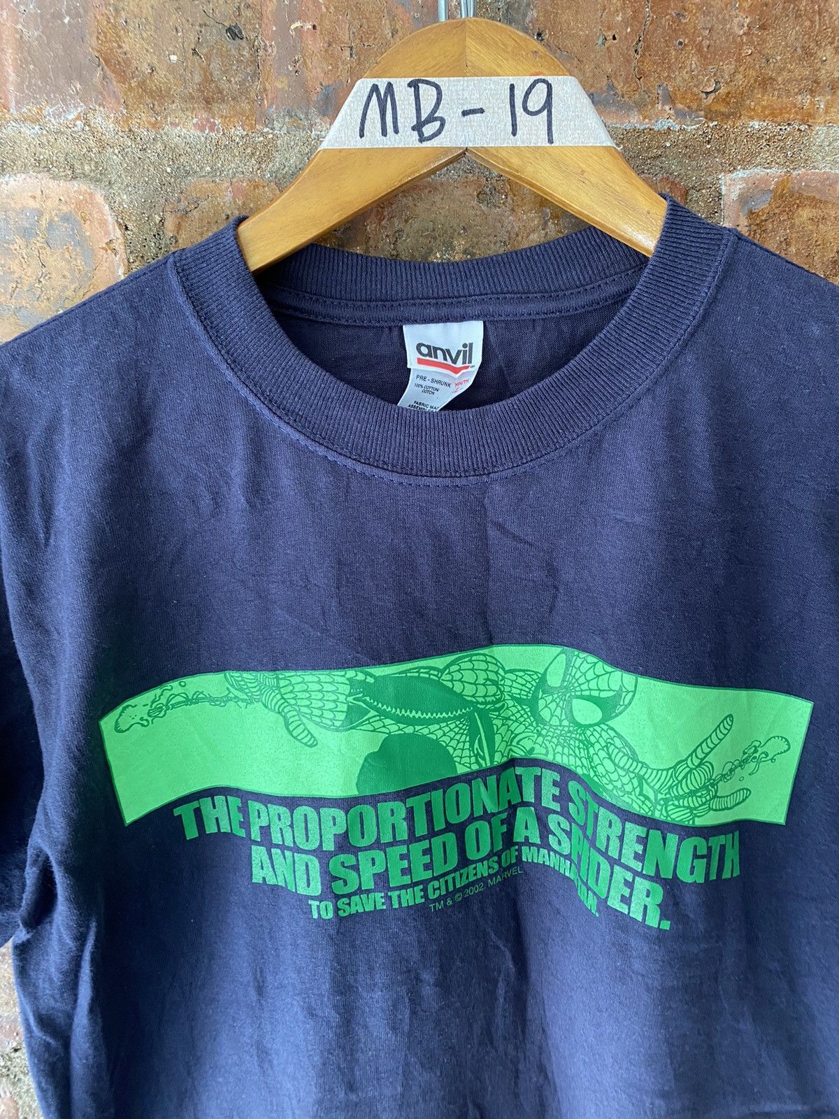Anime 🔥Vintage 2002 Spiderman promo tee Size US XS / EU 42 / 0 - 3 Thumbnail