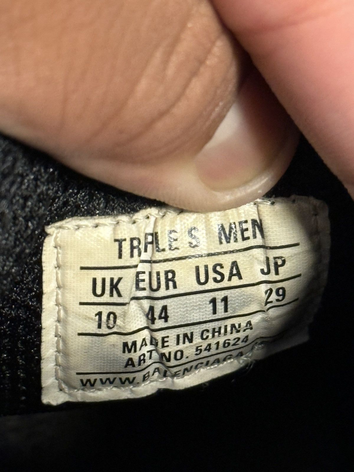 Balenciaga Balenciaga Triple S Black Green Sole Size 11 US / 44 EU Size US 11 / EU 44 - 16 Thumbnail