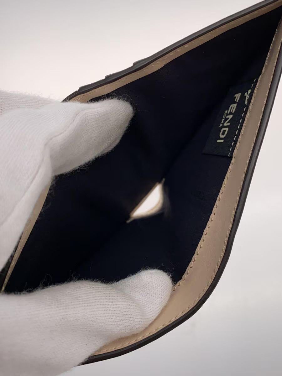 Fendi Fendi Bi-Fold Wallet Beige Size ONE SIZE - 6 Thumbnail