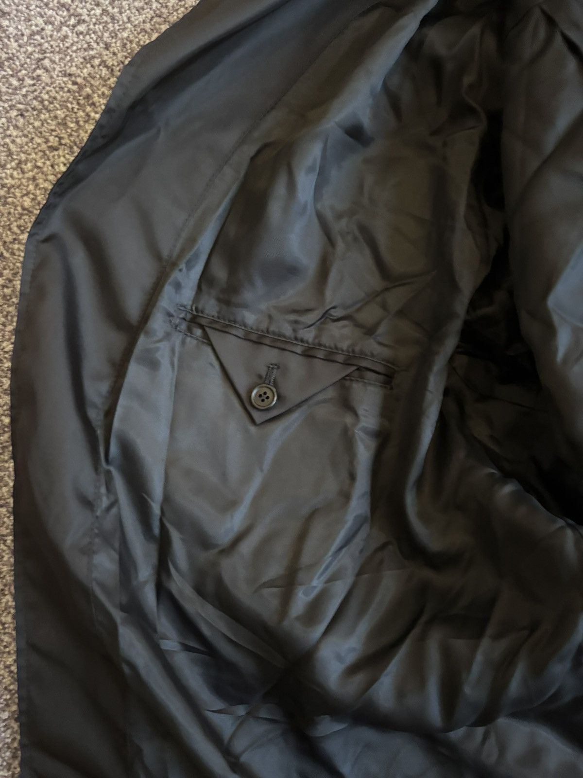 Prada Prada 2019 Enameled Metal Triangle Parka Size US M / EU 48-50 / 2 - 8 Thumbnail