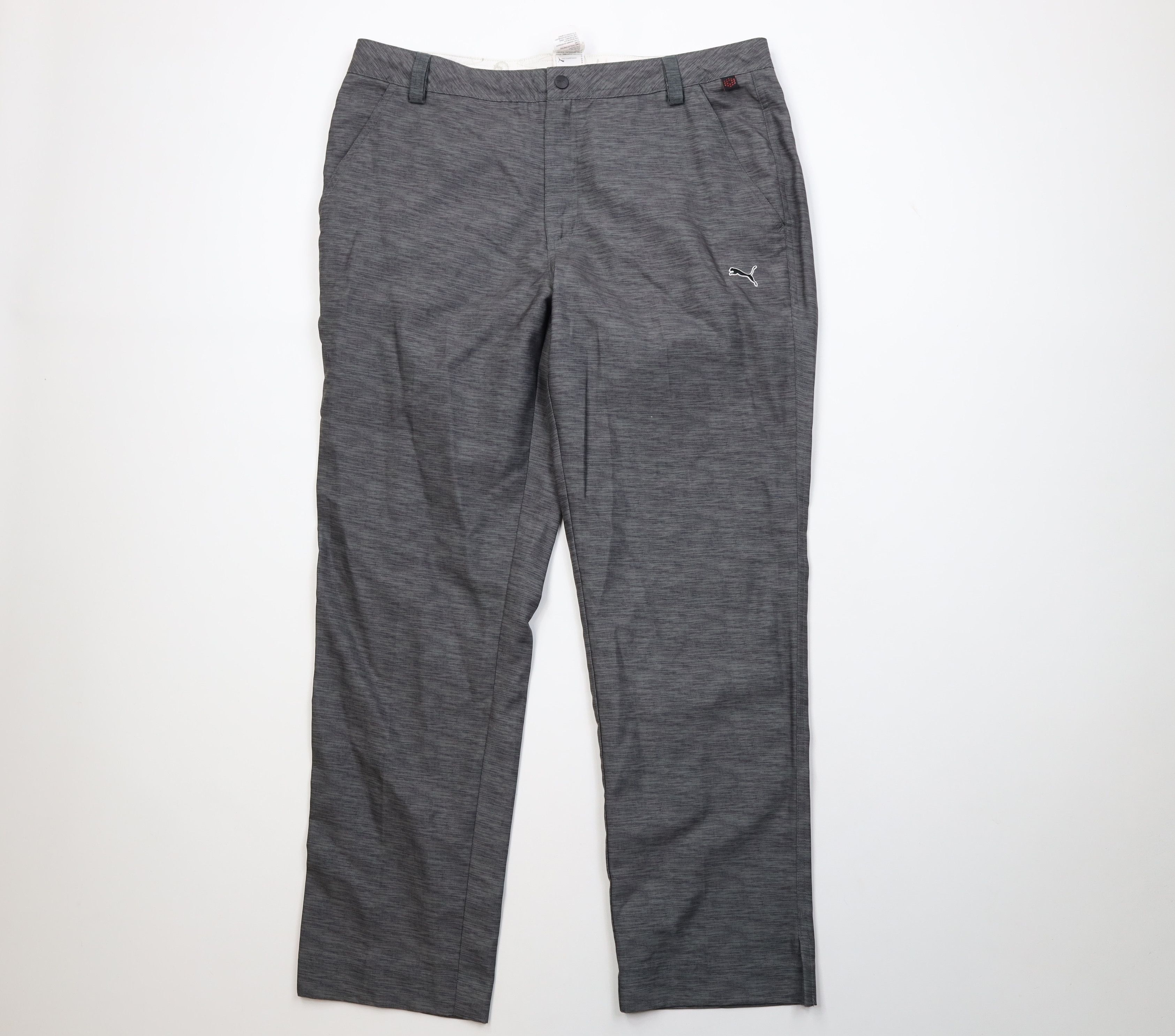 Puma Puma Golf Cell Chambray Golfing Chino Pants Trousers Gray Size US 36 / EU 52 - 1 Thumbnail