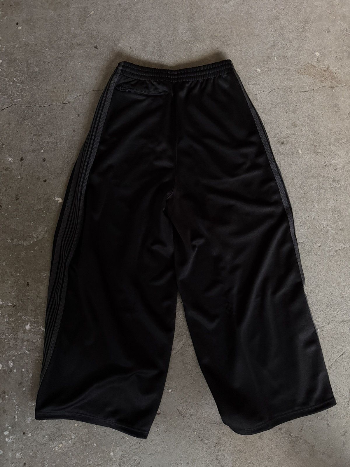 Needles Needles HD Track Pants Poly Smooth Black/Grey Size US 30 / EU 46 - 4 Thumbnail