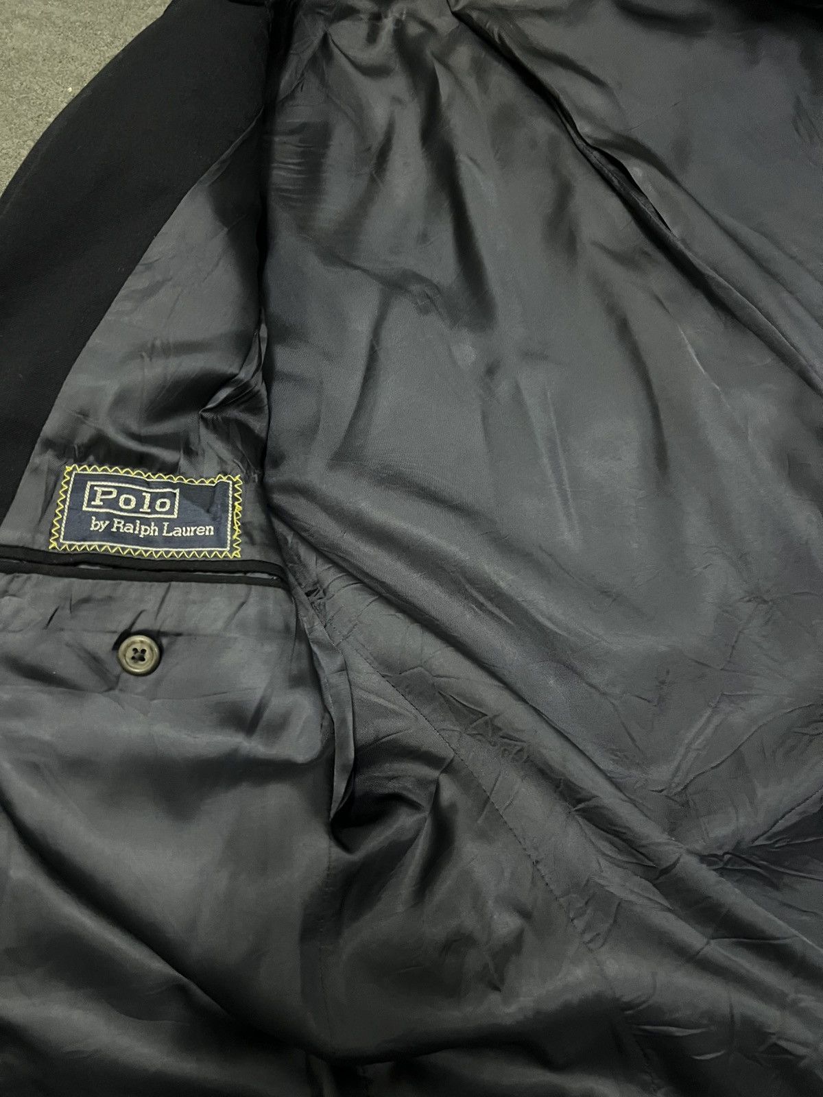 Polo Ralph Lauren Vintage Polo Ralph Lauren Blazer Gold Button Size 48L - 11 Thumbnail