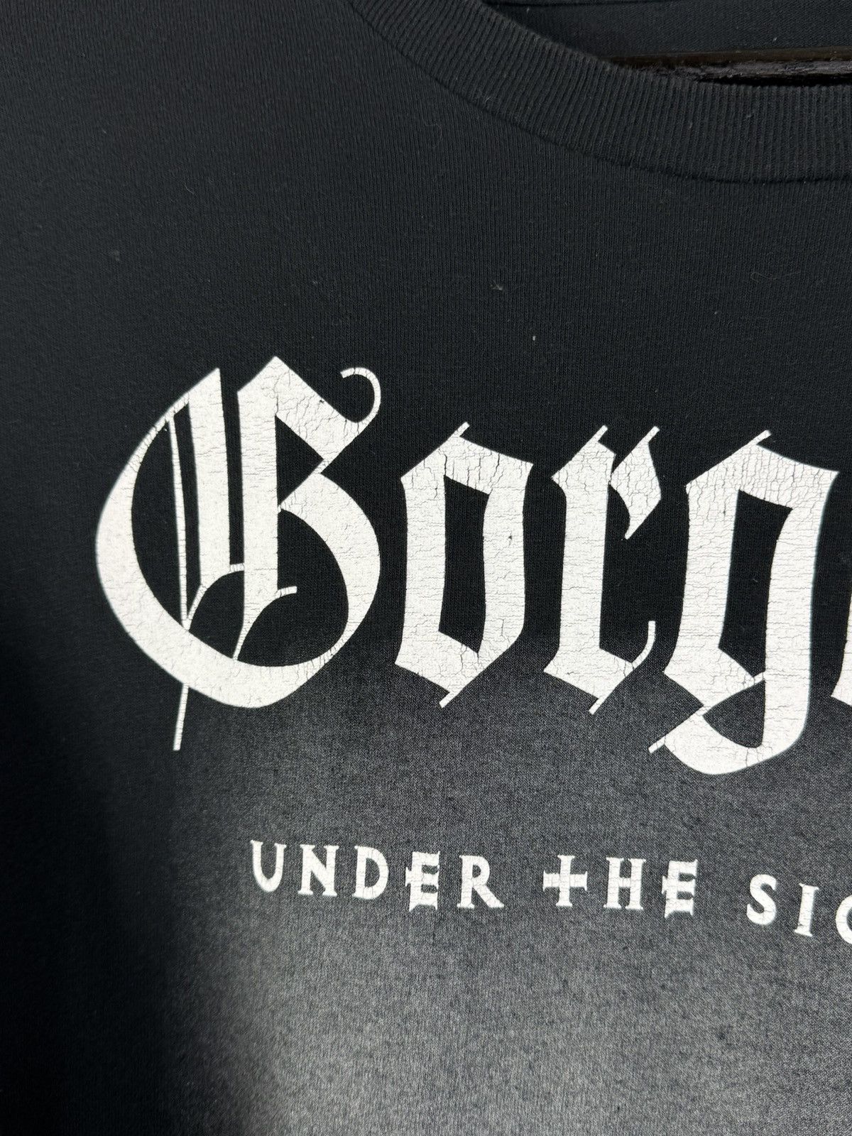 Band Tees Vintage Gorgoroth Under The Sign Of Hell Black Metal T-Shirt Size US XXL / EU 58 / 5 - 3 Thumbnail