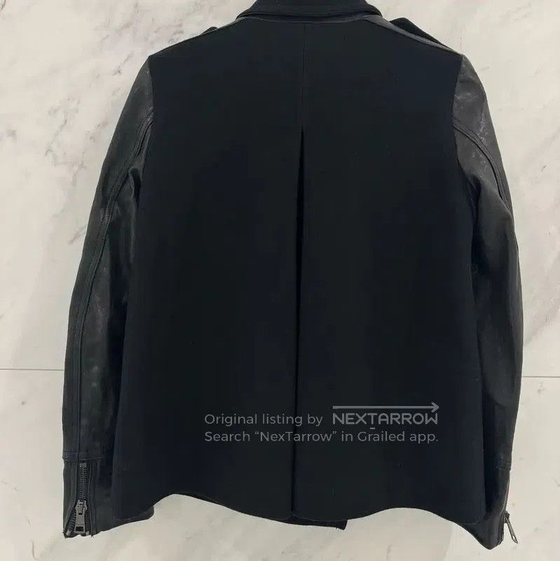 Burberry Burberry Double-Breasted Black Wool Coat for Women. Size L / US 10 / IT 46 - 2 Thumbnail