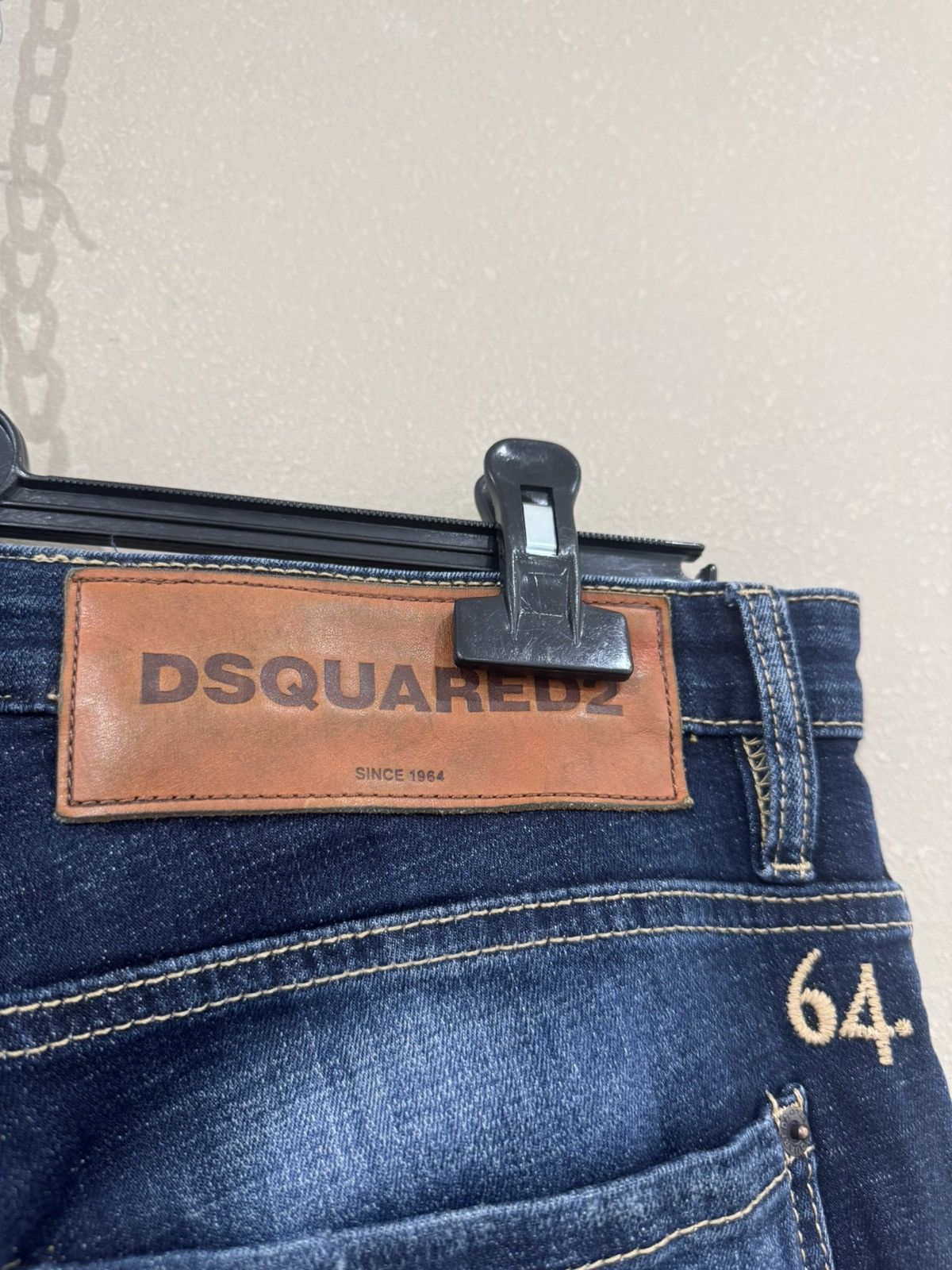 Dsquared2 Dsquared 2 painted biker jeans Denim distreseed pants Size US 38 / EU 54 - 3 Thumbnail