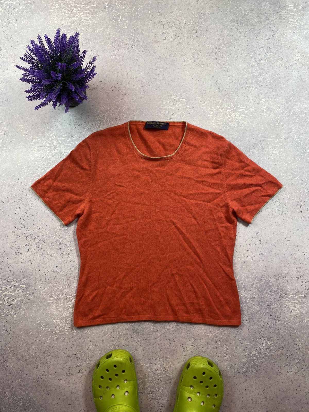 Other Barbara Lohmann Cashmere Hamburg Women’s T-Shirt Size M / US 6-8 / IT 42-44 - 1 Thumbnail
