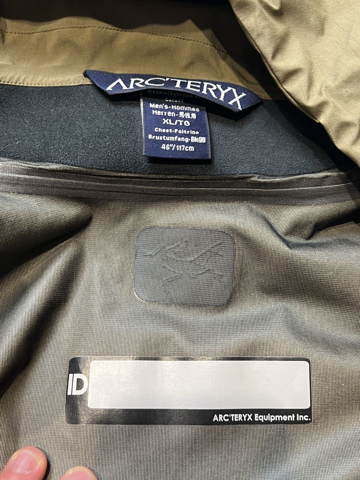 Arc'teryx Arc'teryx LEAF Alpha Gen 1 Jacket – Crocodile / Gore-Tex Size US XL / EU 56 / 4 - 12 Thumbnail