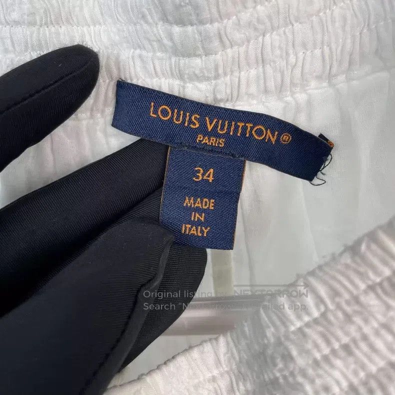Louis Vuitton Louis Vuitton white shorts Size US 34 / EU 50 - 4 Thumbnail