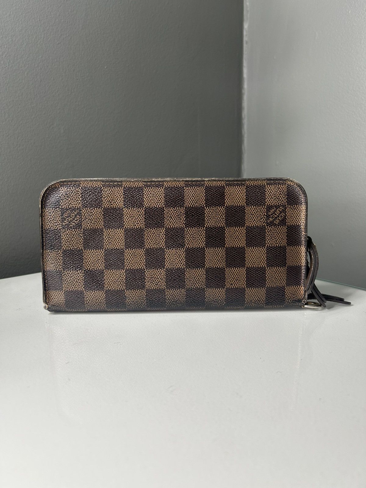 Louis Vuitton Louis Vuitton Damier Ebene Leather Insolite Zippy Wallet Size ONE SIZE - 10 Thumbnail