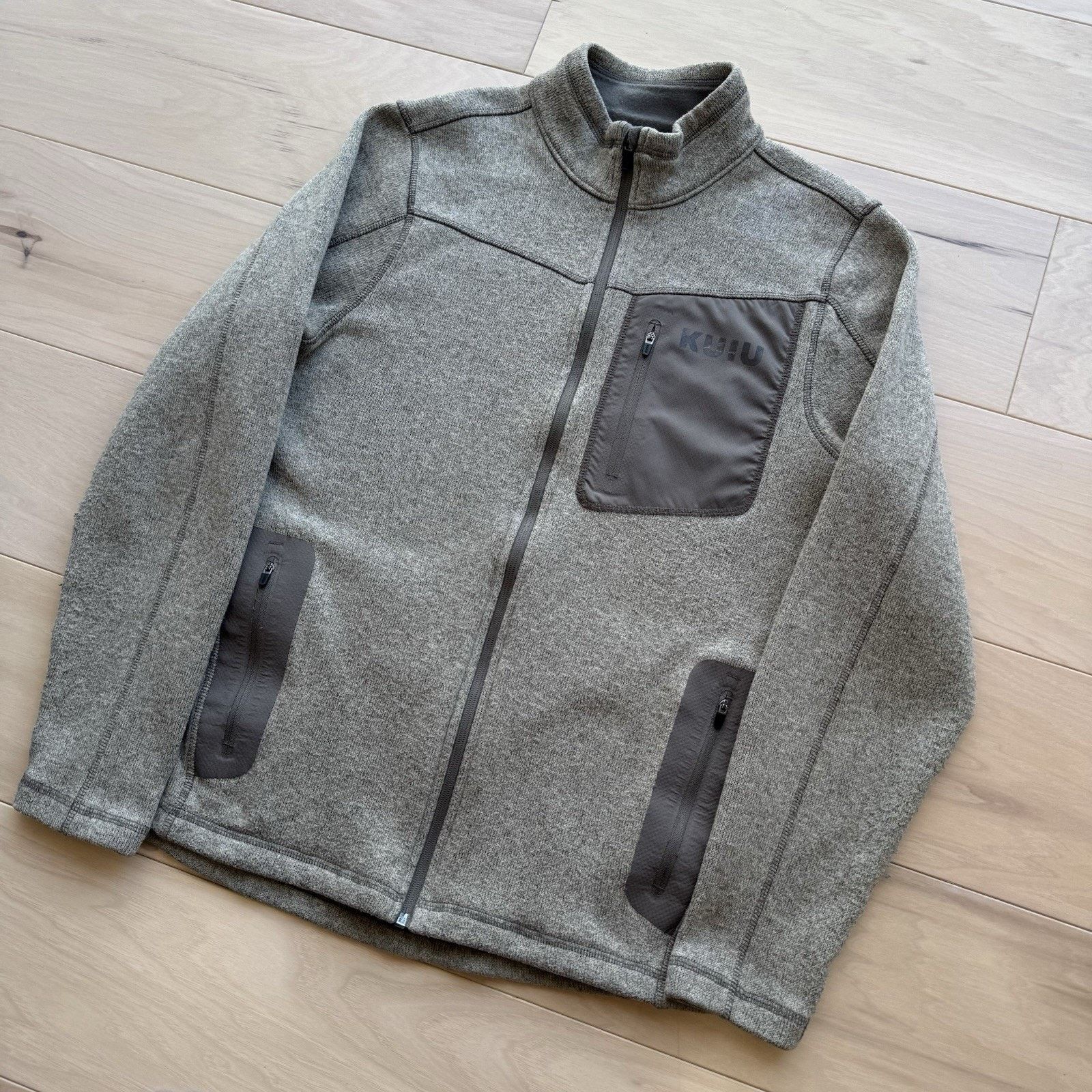 Other Kuiu Base Camp Jacket Medium Brown Full Zip Fleece Hunting Size US M / EU 48-50 / 2 - 10 Thumbnail
