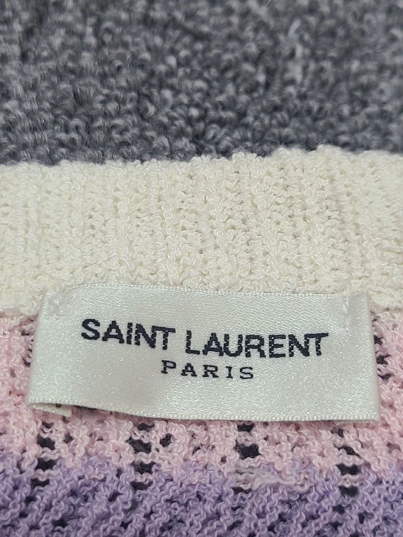 Other YSL Striped Short Sleeve Sweater- Size US M / EU 48-50 / 2 - 3 Thumbnail