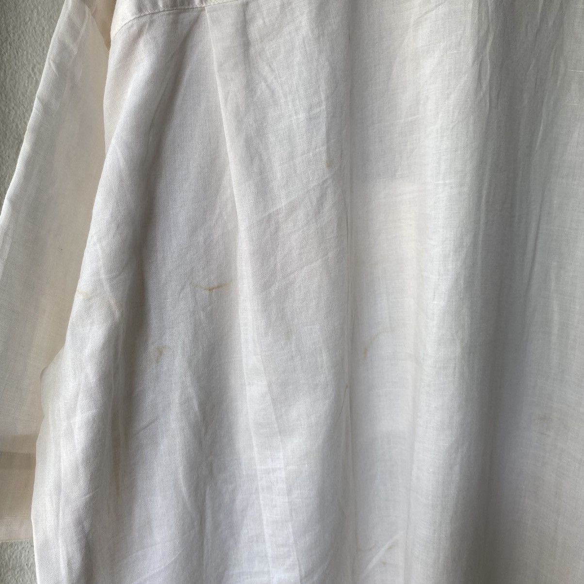 Issey Miyake Issey Miyake mandarin white shirt Size US XL / EU 56 / 4 - 12 Thumbnail