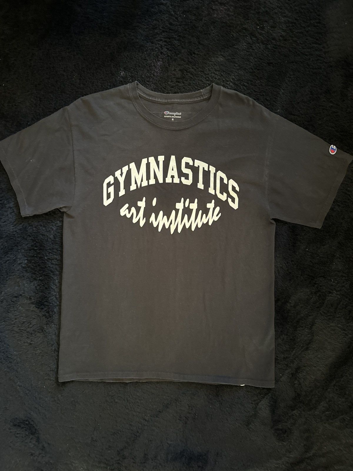 Champion × Virgil Abloh Virgil Abloh x Champion Gymnastics Brooklyn Museum Tee Black Size US M / EU 48-50 / 2 - 1 Thumbnail