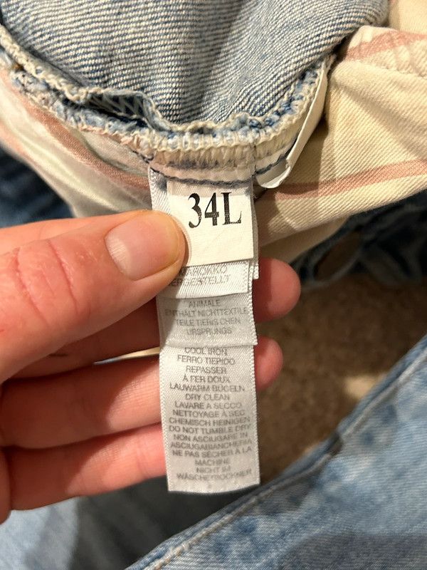 Paul Smith Light blue 34L straight-skinny jeans Size US 34 / EU 50 - 6 Thumbnail
