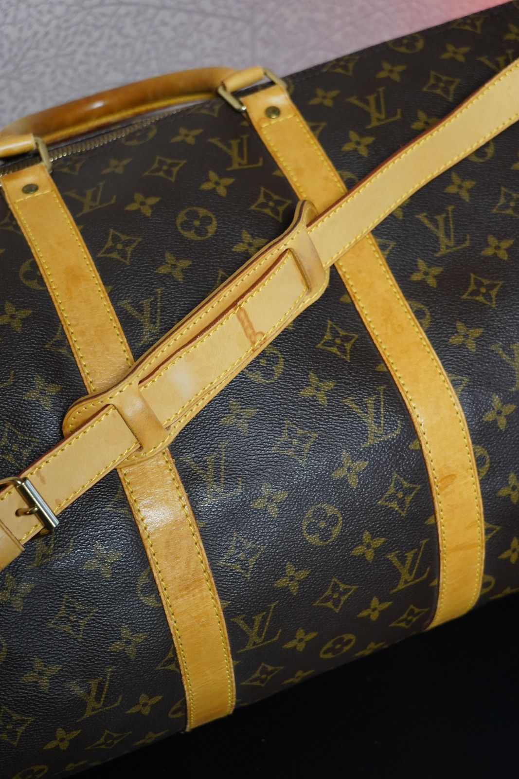 Louis Vuitton Louis Vuitton / Monogram Keepall Bandoulière 50 / M41416 Size ONE SIZE - 10 Thumbnail