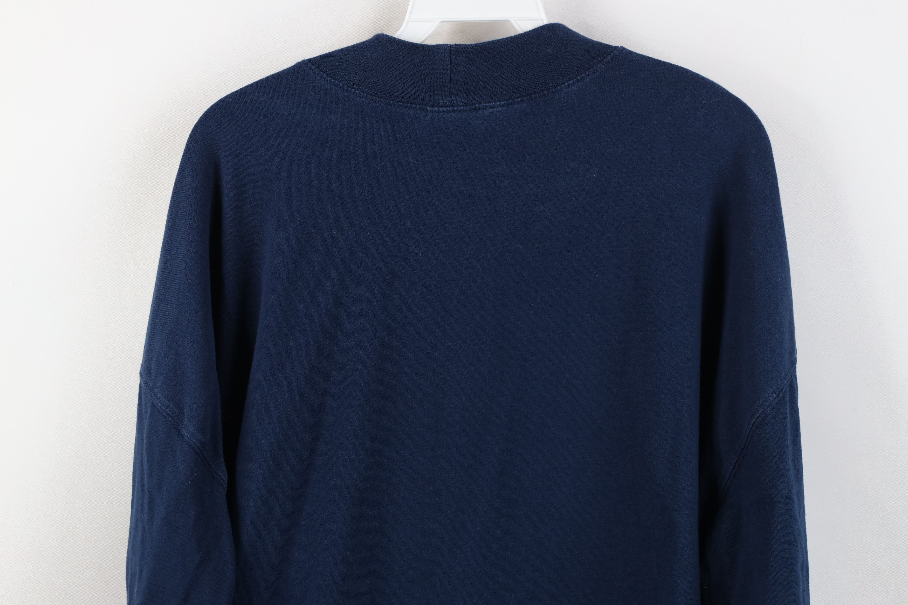 Adidas Vintage Adidas University of Michigan Long Sleeve T-Shirt Size US XXL / EU 58 / 5 - 13 Thumbnail
