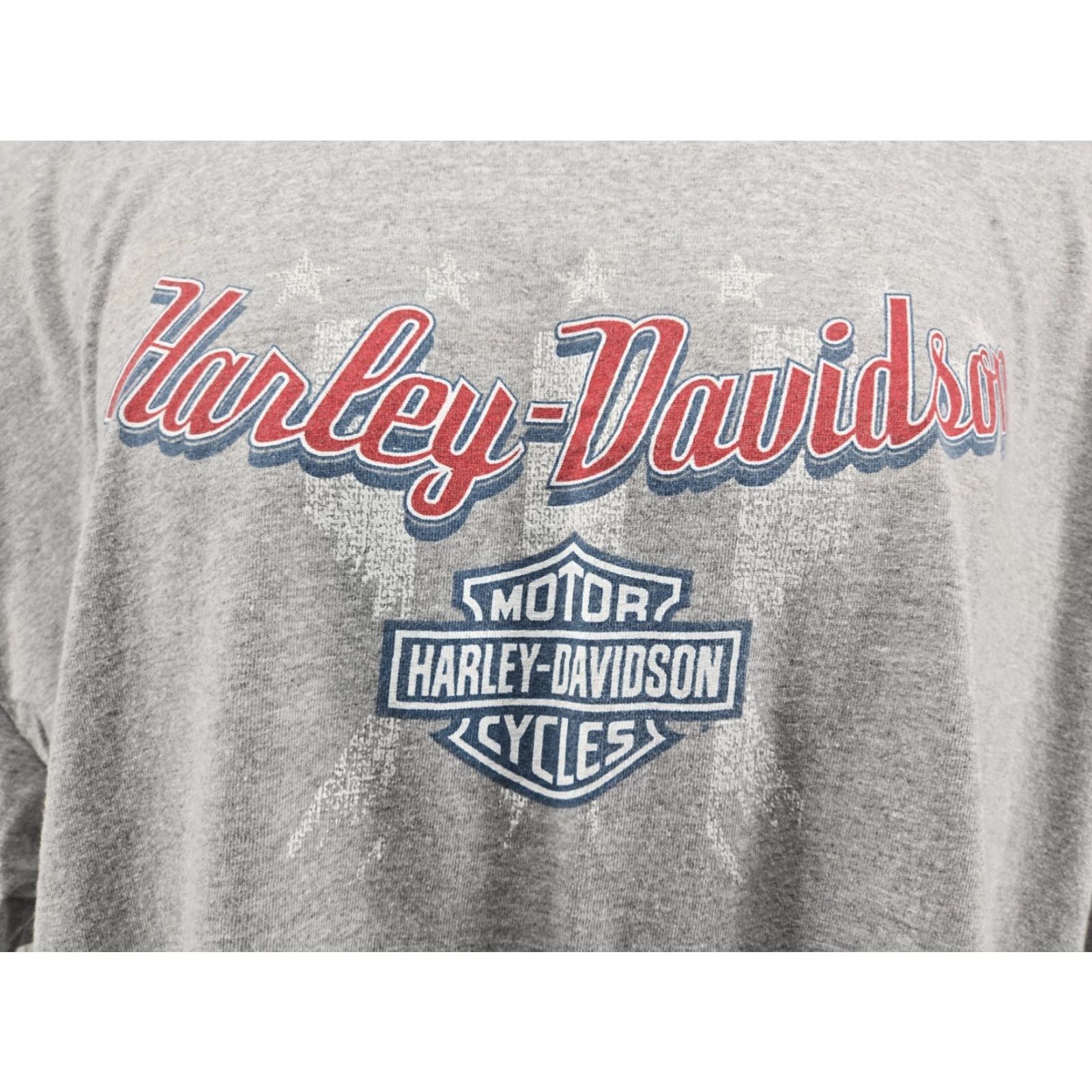 Harley Davidson VINTAGE Harley-Davidson Shirt Mens 3XL Gray Short Sleeve Size US 39 - 4 Thumbnail