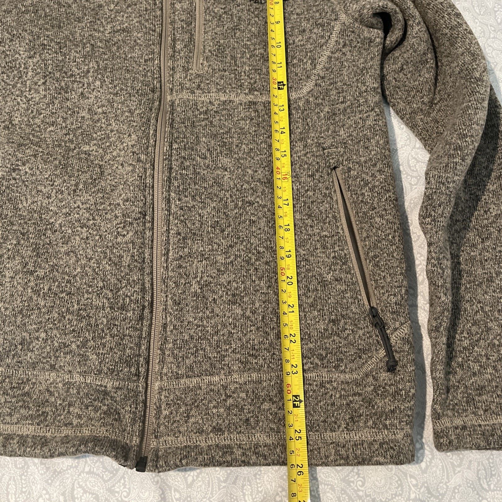 The North Face The North Face Full Zip Fleece Jacket Beige Gray Men's Small Size US S / EU 44-46 / 1 - 11 Thumbnail