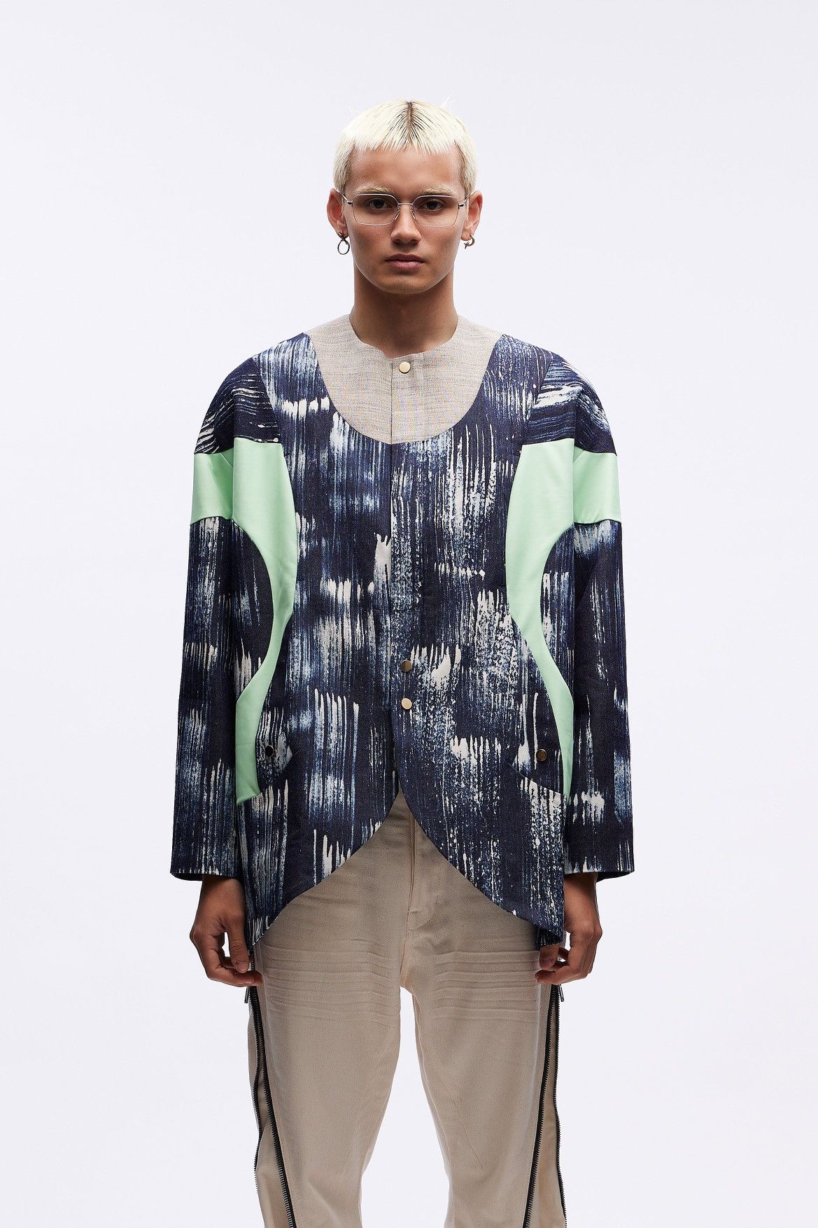 NAMESAKE CORNELL TRACK JACKET BRUSHED INDIGO Size US M / EU 48-50 / 2 - 2 Thumbnail
