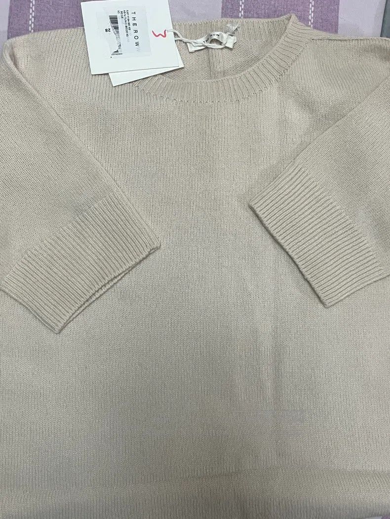 Other The row Cashmere wool beige short sleeve maxi dress Size XS / US 0-2 / IT 36-38 - 4 Thumbnail