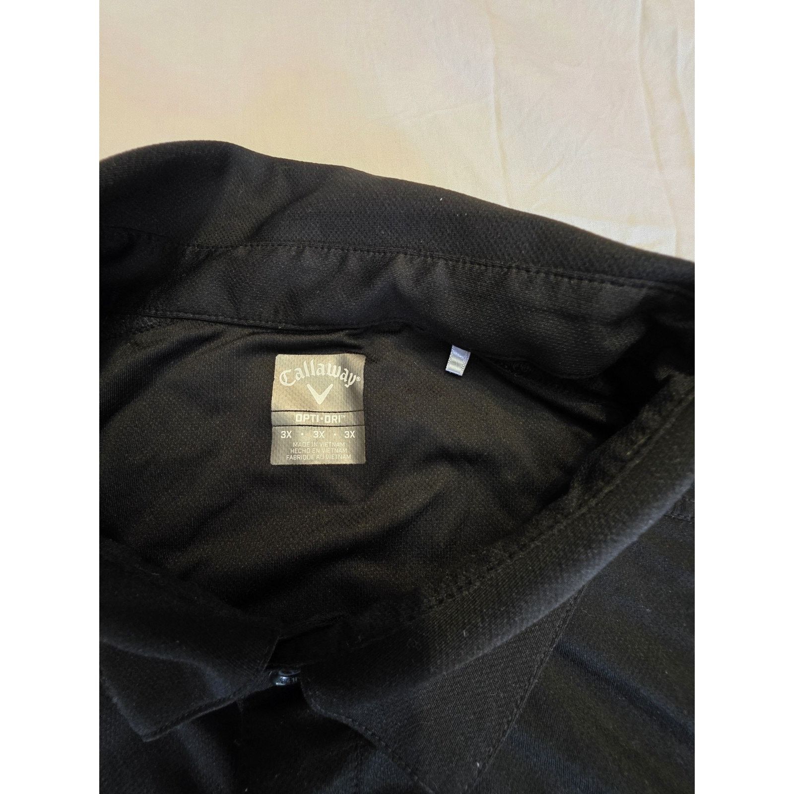 Callaway Callaway Men's Black Size 3XL Short Sleeve Golf Shirt Size US XXL / EU 58 / 5 - 3 Thumbnail