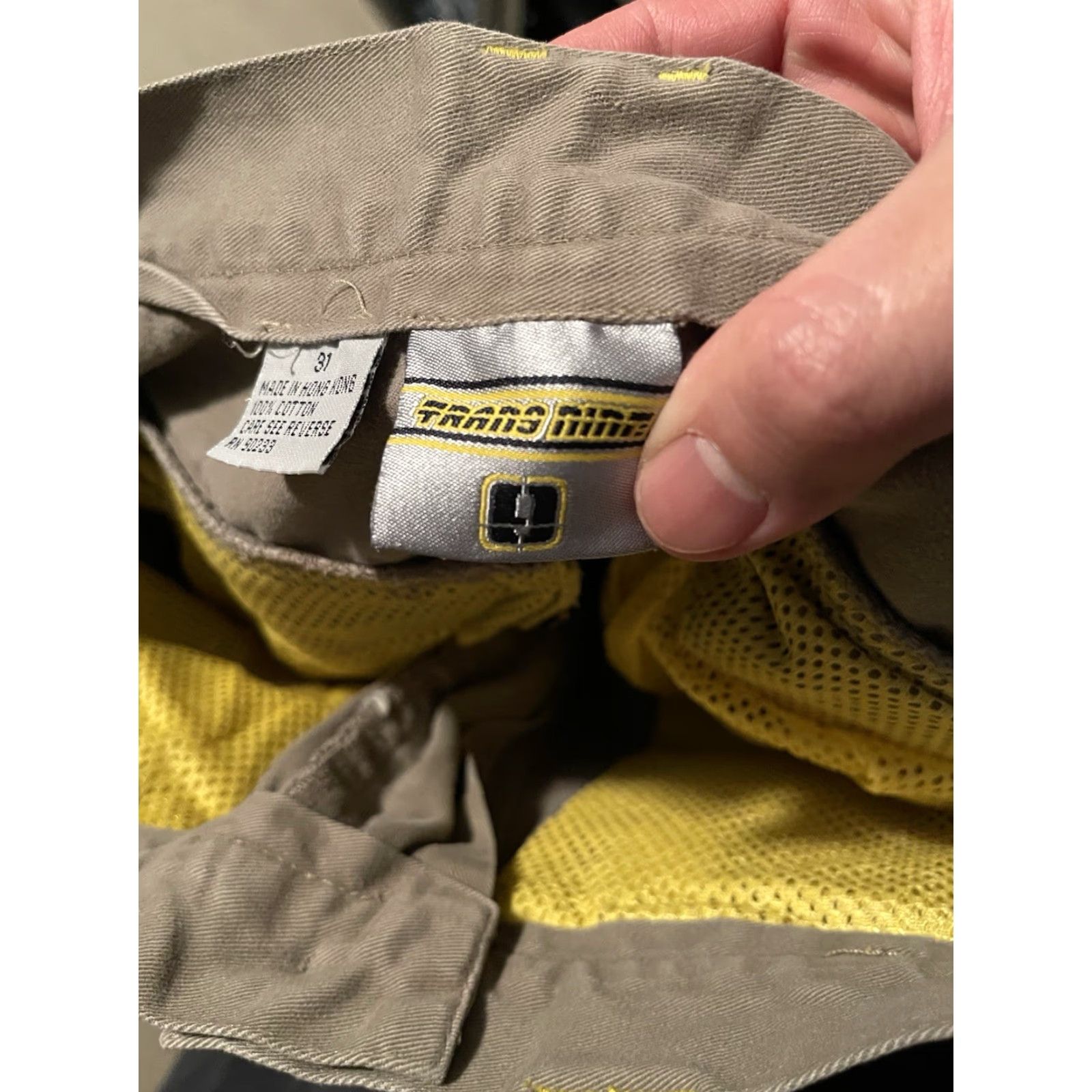 Vintage Vintage TRANS NINE Pants Size 31 Fit 26x28.5 Cargo Baggy Skater Raver Y2K Size US 31 - 7 Thumbnail