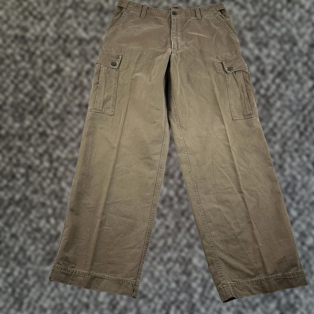 Express Express Cargo Pants Mens 36x32 Loose Fit Pockets Outdoor Casual Relaxed Workwear Size US 36 / EU 52 - 1 Thumbnail