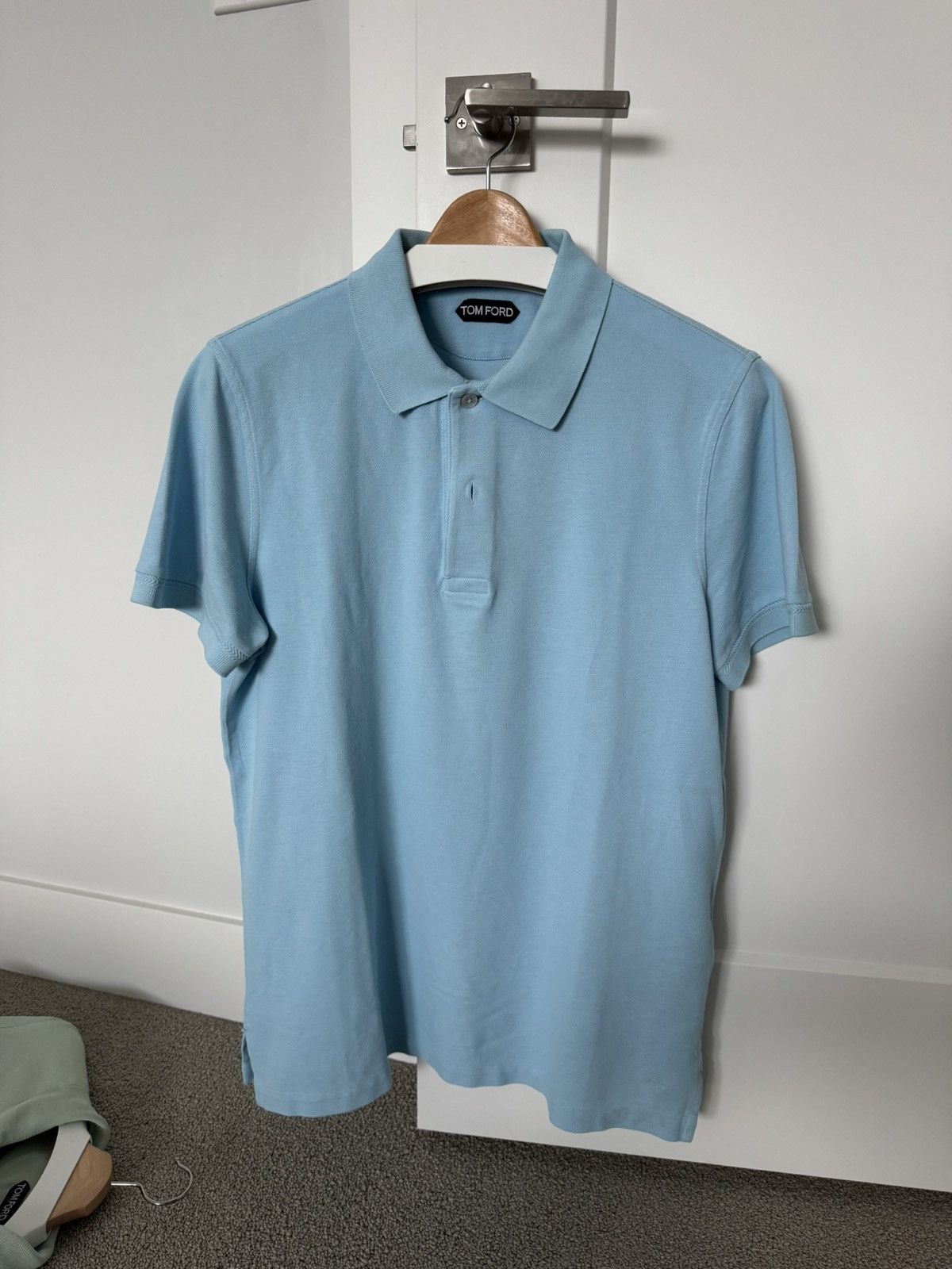 Tom Ford Tom Ford Spectre Polo Navy Size 52 | Grailed