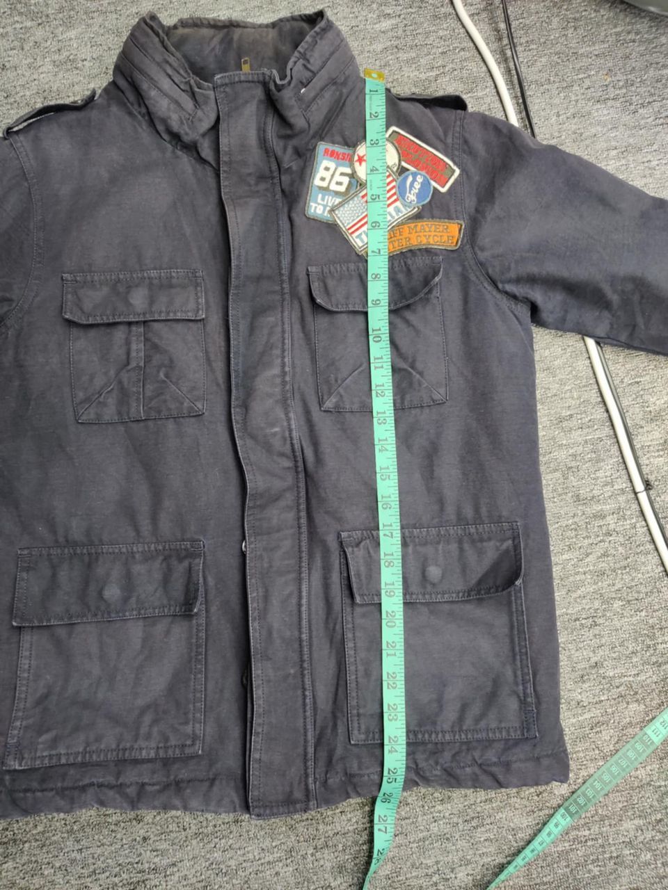 Vintage Vintage Kriff Mayer M65 Field Patch Borderless Music Jacket Size US M / EU 48-50 / 2 - 19 Thumbnail