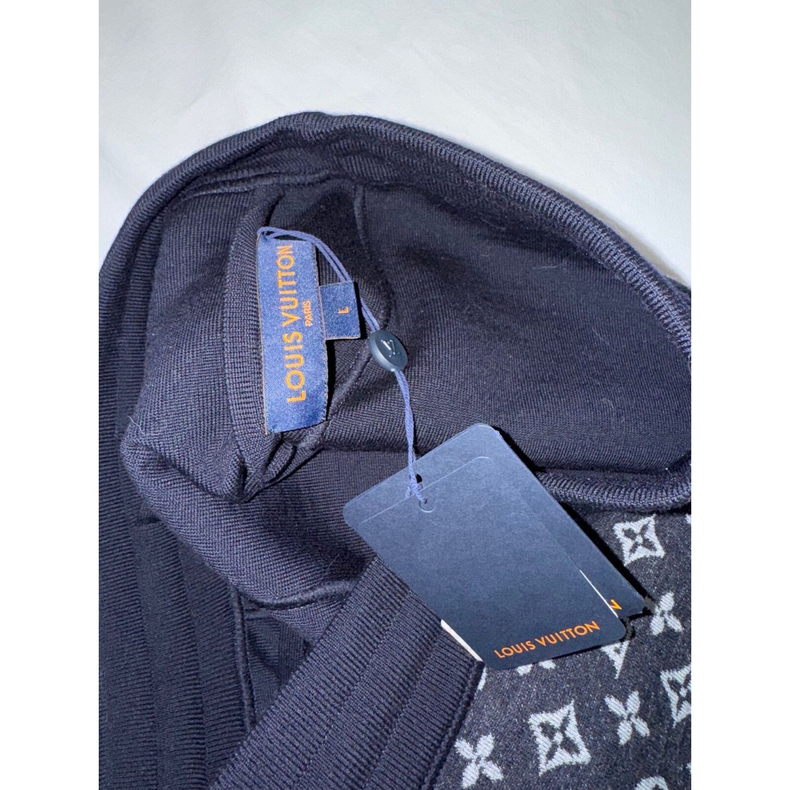 Louis Vuitton Louis Vuitton Reversible Monogram Pants Bleu Nuit Logo Wool Size US 34 / EU 50 - 12 Thumbnail