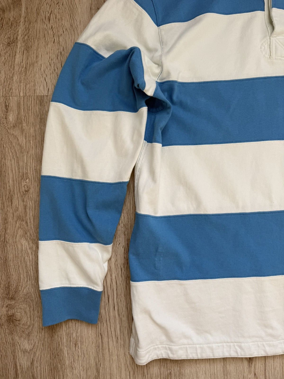 Nike Rare vintage Nike stripe rugby polo Size US XL / EU 56 / 4 - 7 Thumbnail