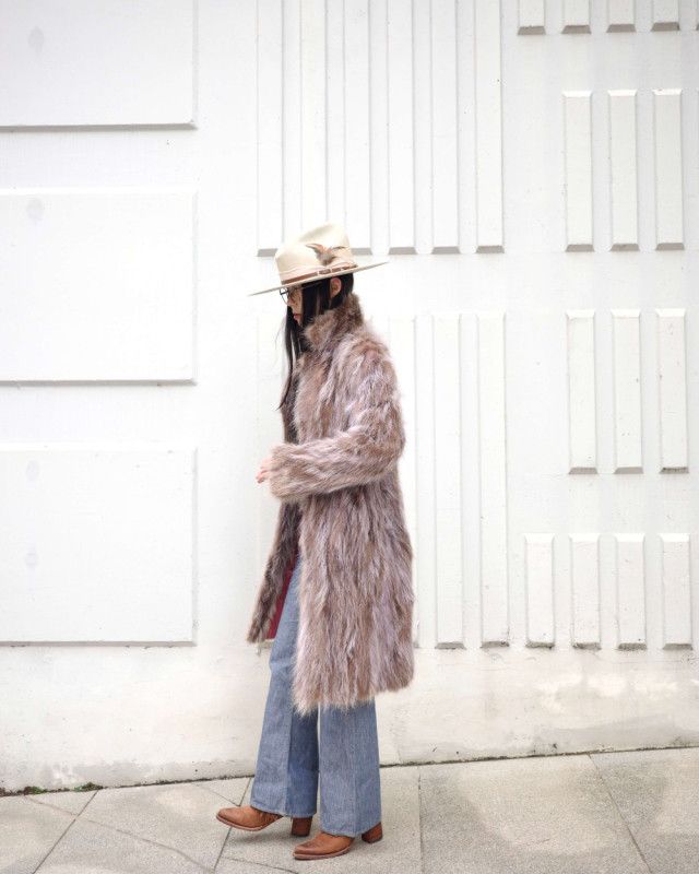 Other Vintage Reversible Patchwork Fur and Leather Patchwork Coat Size M / US 6-8 / IT 42-44 - 9 Thumbnail