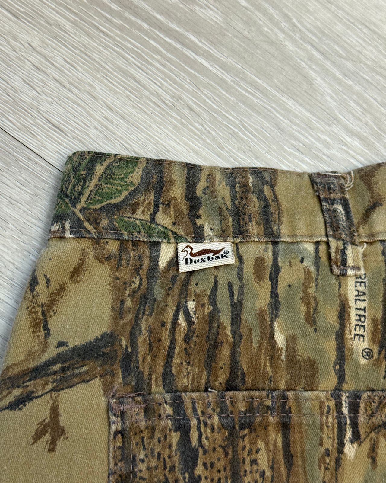 Realtree Vintage Duxbak RealTree Camo Thinsulate Wide-Leg Pants 40x31 Size US 40 / EU 56 - 4 Thumbnail