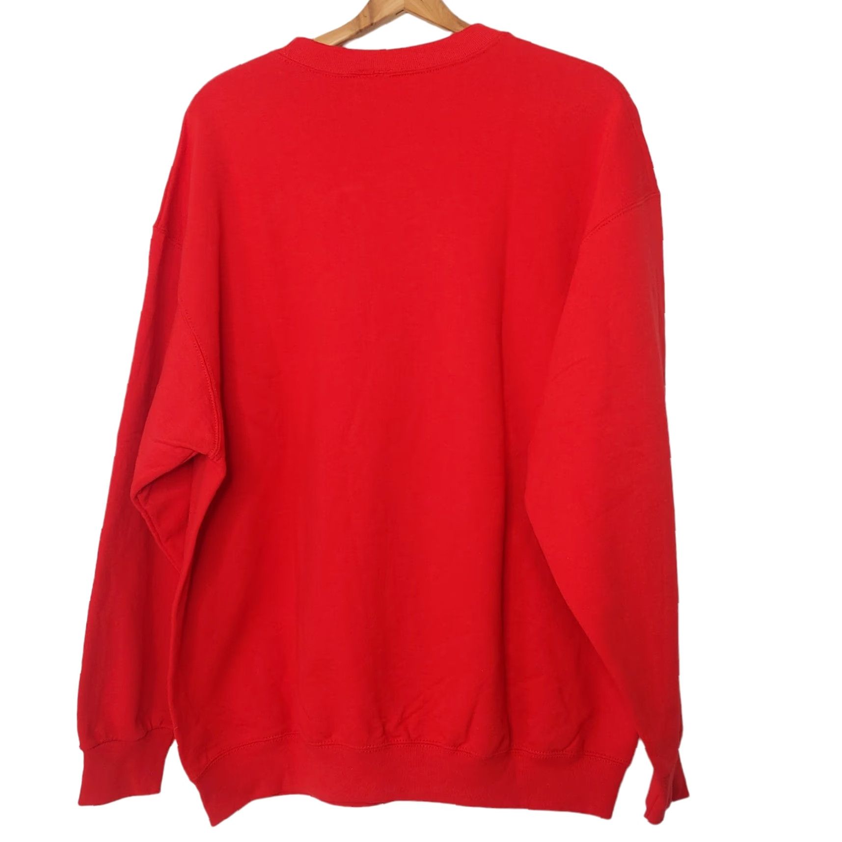 Vintage Looney Tunes Tweety Bird Sweatshirt Women XL Red Chics Deserve It All FLAWED Size XL / US 12-14 / IT 48-50 - 3 Thumbnail