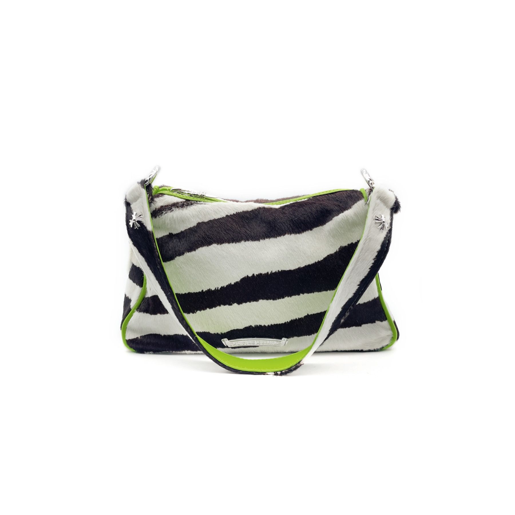 Chrome Hearts Chrome Hearts Pony Hair Zebra Stripe Chicken Nugget Bag Size ONE SIZE - 2 Thumbnail
