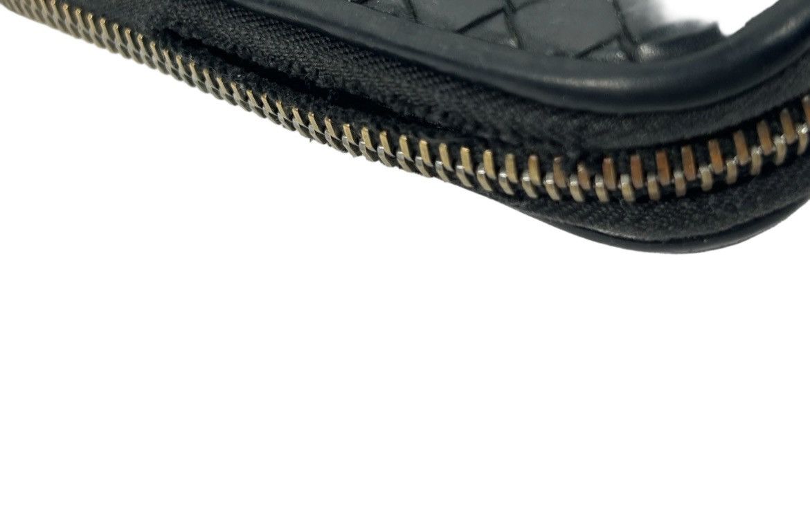 Bottega Veneta Bottega Veneta Black Leather Zippy Wallet - Clutch Size ONE SIZE - 4 Thumbnail