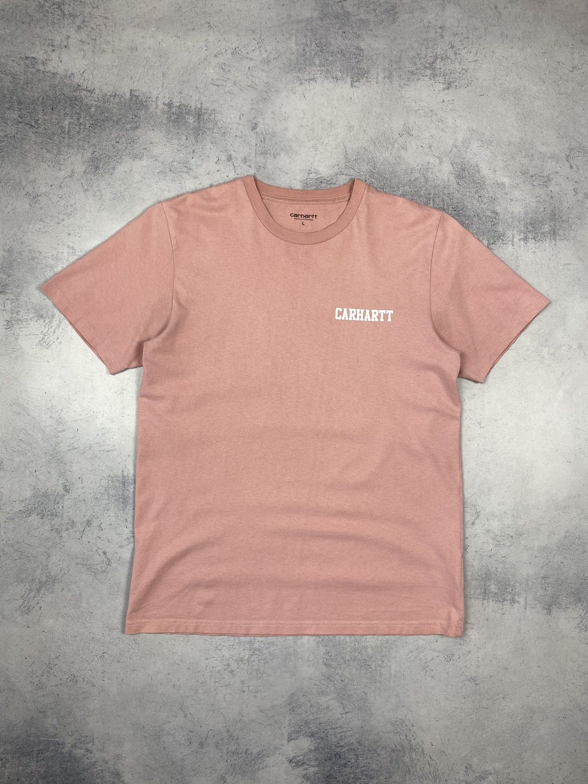 Carhartt Carhartt Work in Progress Pink T Shirt Size L Size US L / EU 52-54 / 3 - 2 Thumbnail