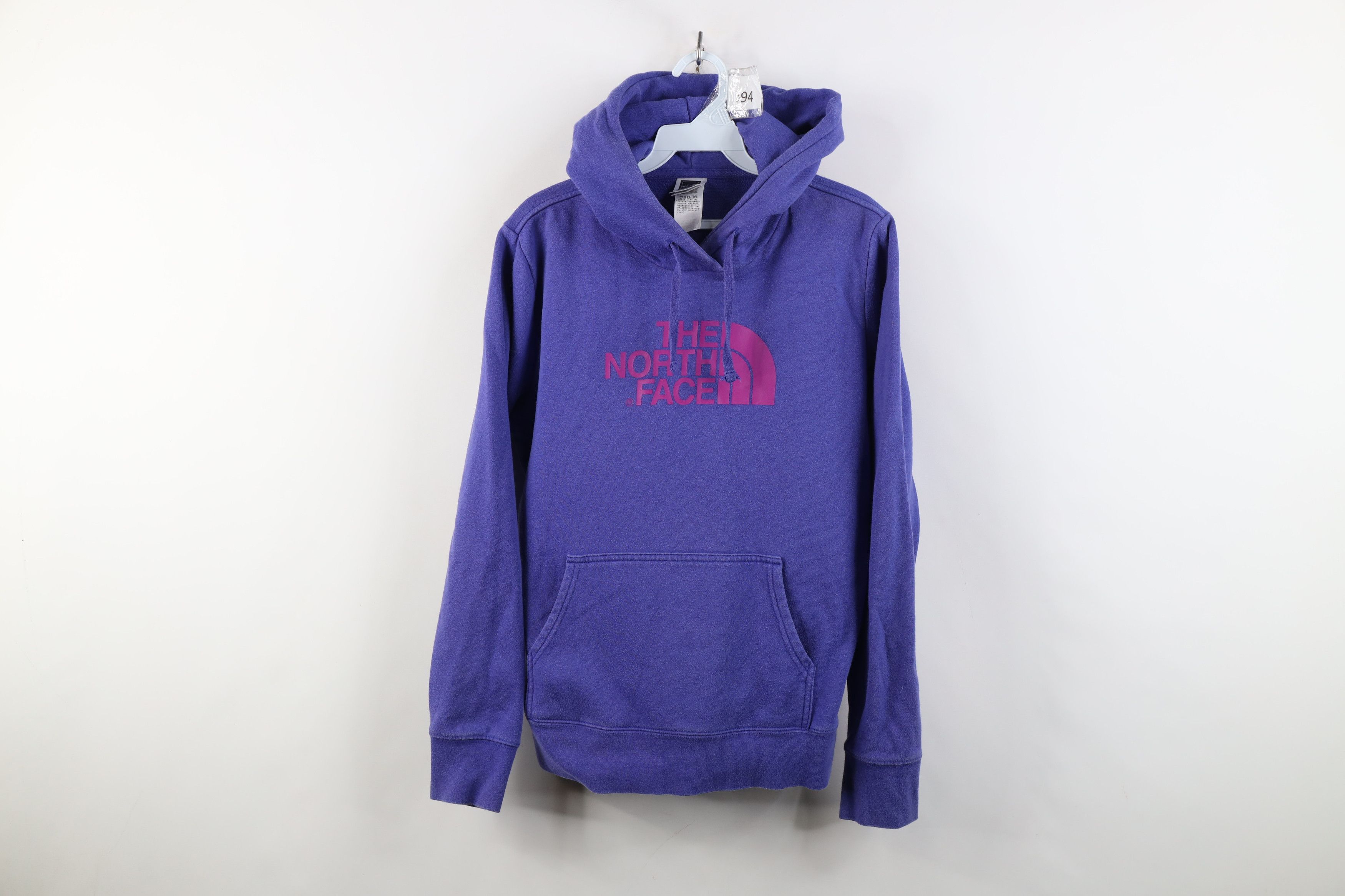 The North Face Vintage The North Face Spell Out Big Logo Hoodie Purple Size US M / EU 48-50 / 2 - 1 Thumbnail