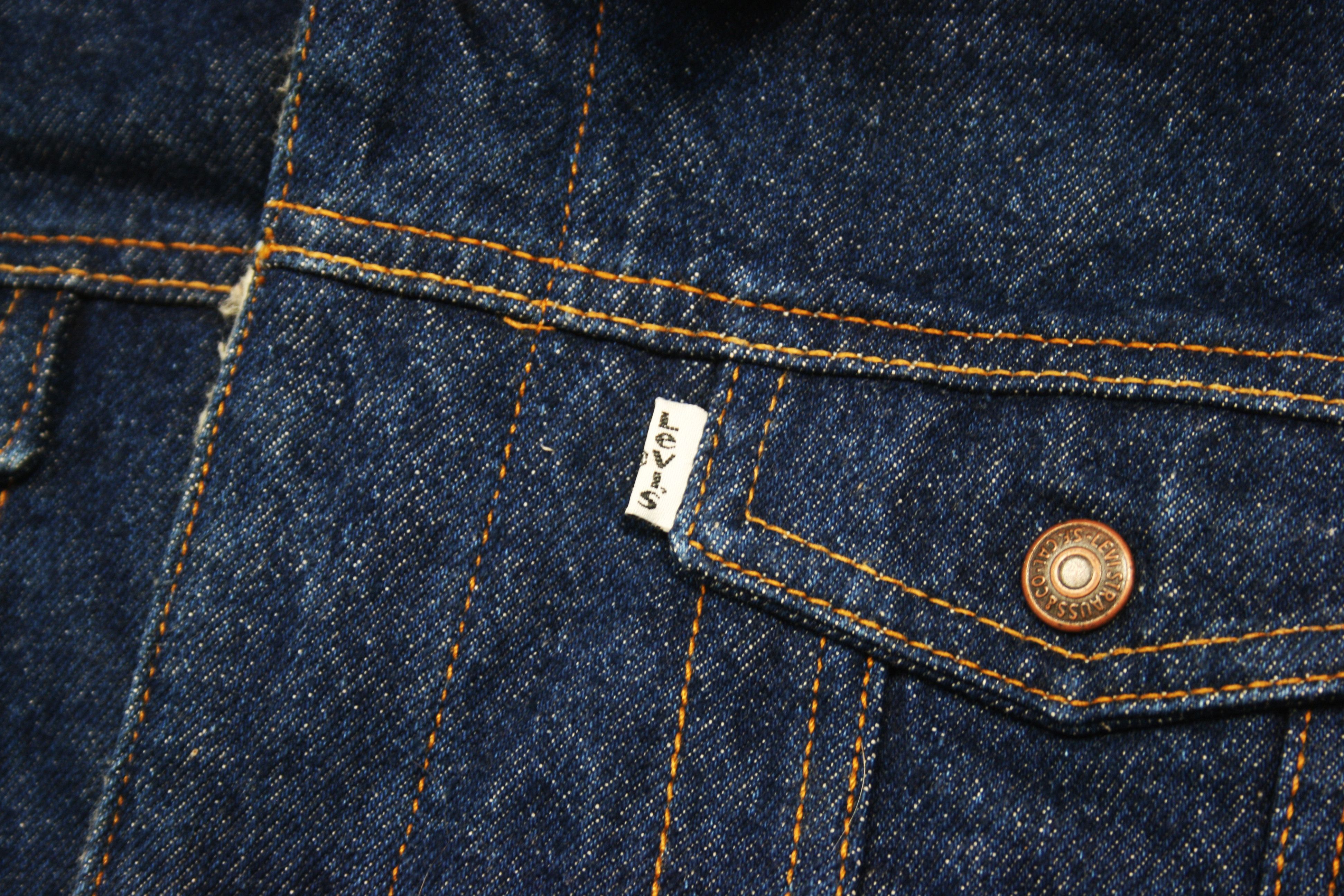 Levi's 70S Sheerling Denim Vest Vintage Size S / US 4 / IT 40 - 4 Thumbnail