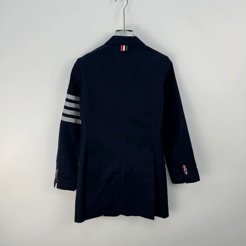 Thom Browne Thom Browne Size 40Dark Blue 4 Bar Women's Suit Jacket 2501 Size XS / US 0-2 / IT 36-38 - 4 Thumbnail