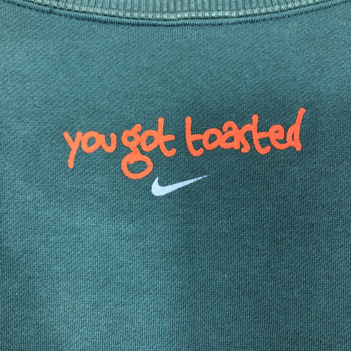 Nike 🔥VINTAGE JUMPER SWEATSHIRT NIKE BIG SWOOSH Size L / US 10 / IT 46 - 13 Thumbnail
