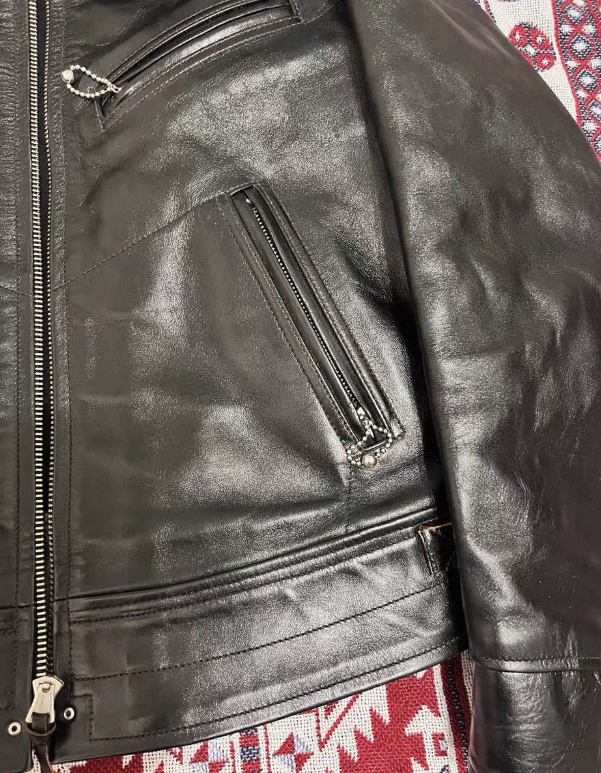 Freewheelers Freewheelers wooden box Mulholland Drive horse leather coat Size US S / EU 44-46 / 1 - 6 Thumbnail