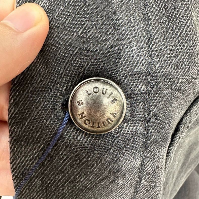 Louis Vuitton Louis Vuitton Logo Denim Jacket-2506 Size US L / EU 52-54 / 3 - 5 Thumbnail