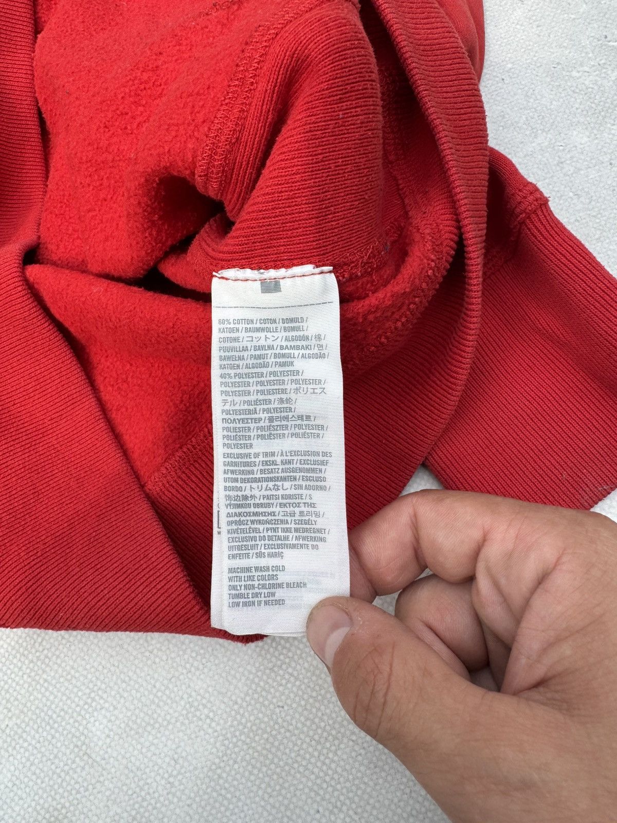 Abercrombie & Fitch Vintage Abercrombie Fitch Y2k Red Zip Hoodie Size M / US 6-8 / IT 42-44 - 14 Thumbnail