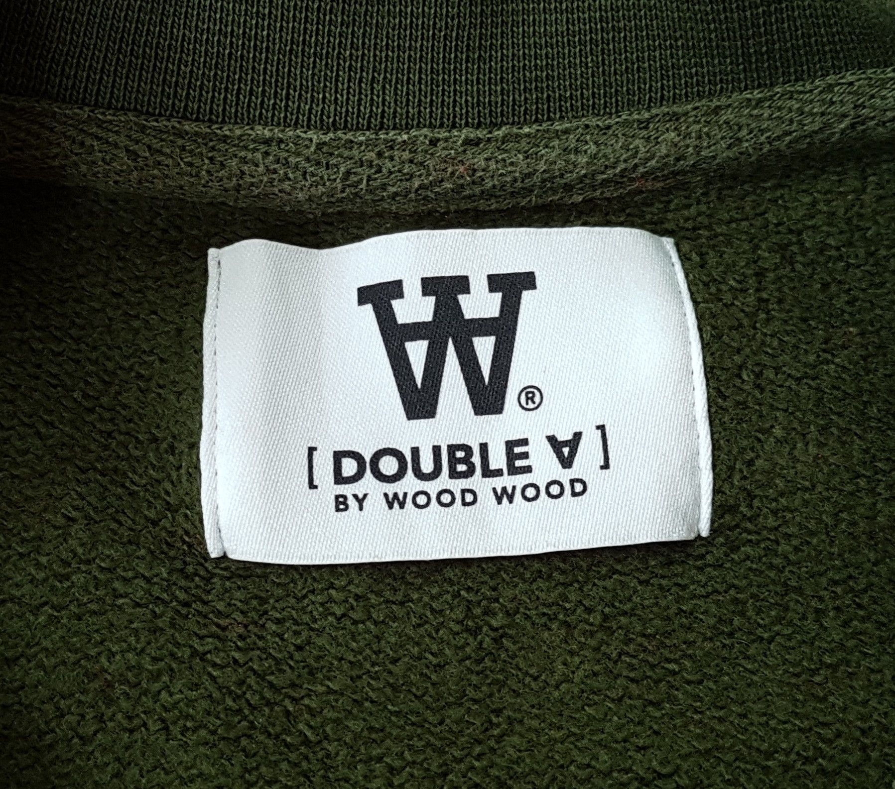 Wood Wood Wood Wood Double A Tye Sweatshirt Pullover Crewneck Size US S / EU 44-46 / 1 - 7 Thumbnail