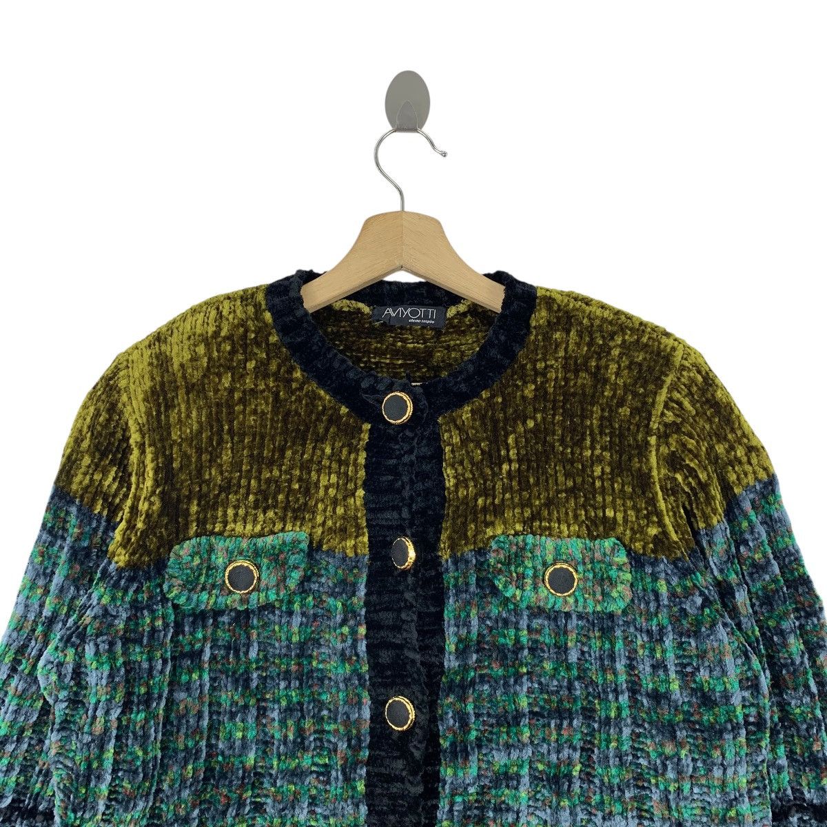 Japanese Brand × Vintage Vintage AVIYOTTO Japanese Brand Coduroy Fully Button Jacket Size M / US 6-8 / IT 42-44 - 4 Thumbnail