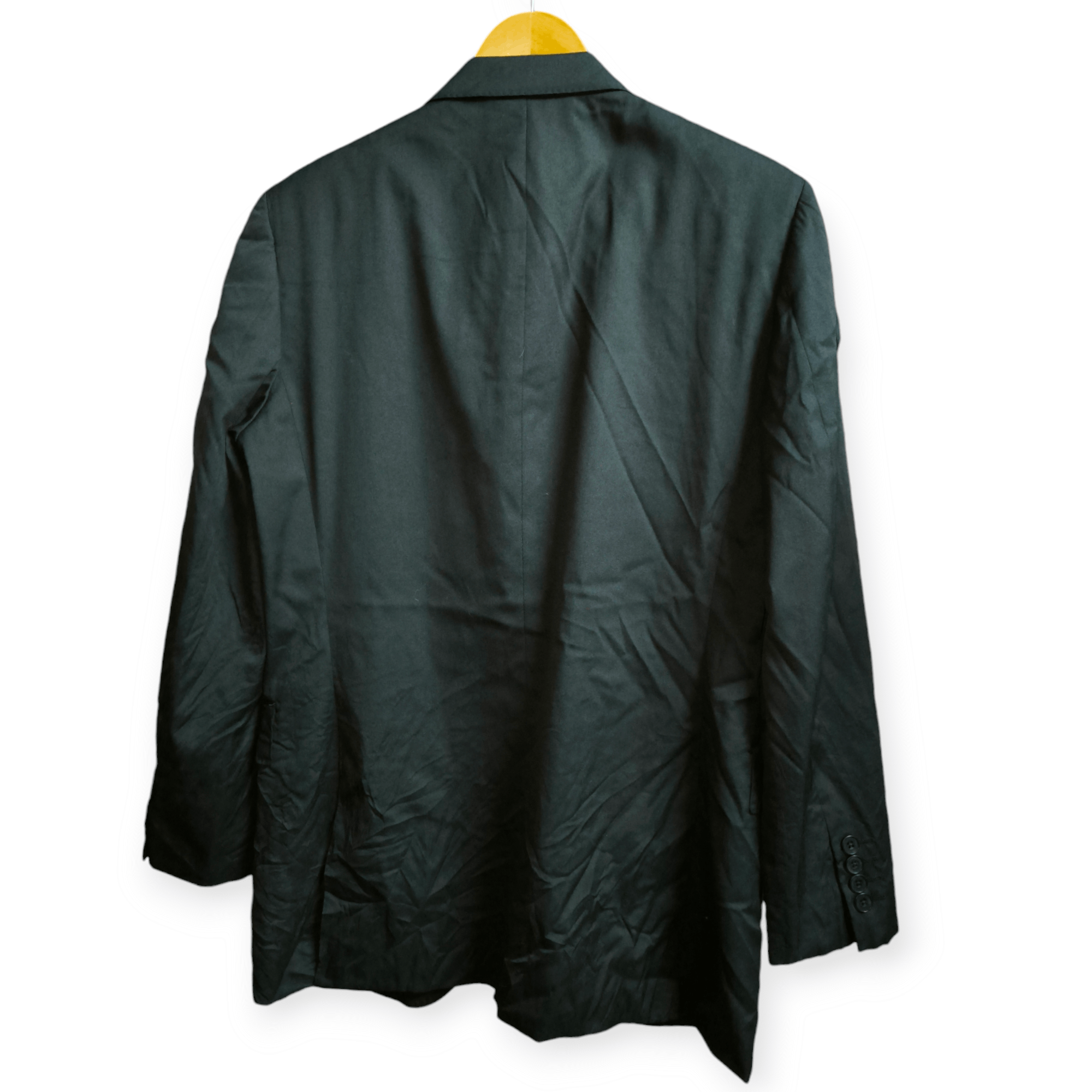 Burberry Black Label Black Blazer Nova Check Inside Pocket Size 50R - 4 Thumbnail